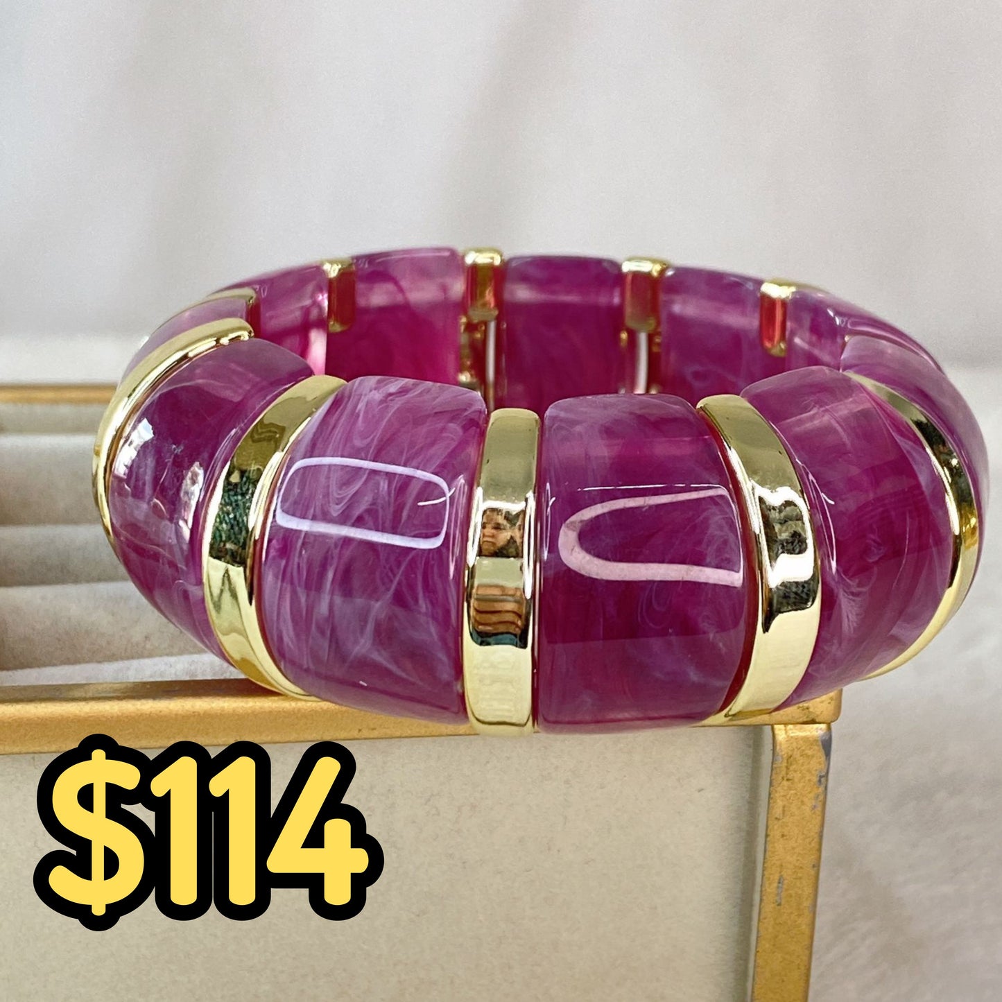 Pulsera de Acrilico PB760-7