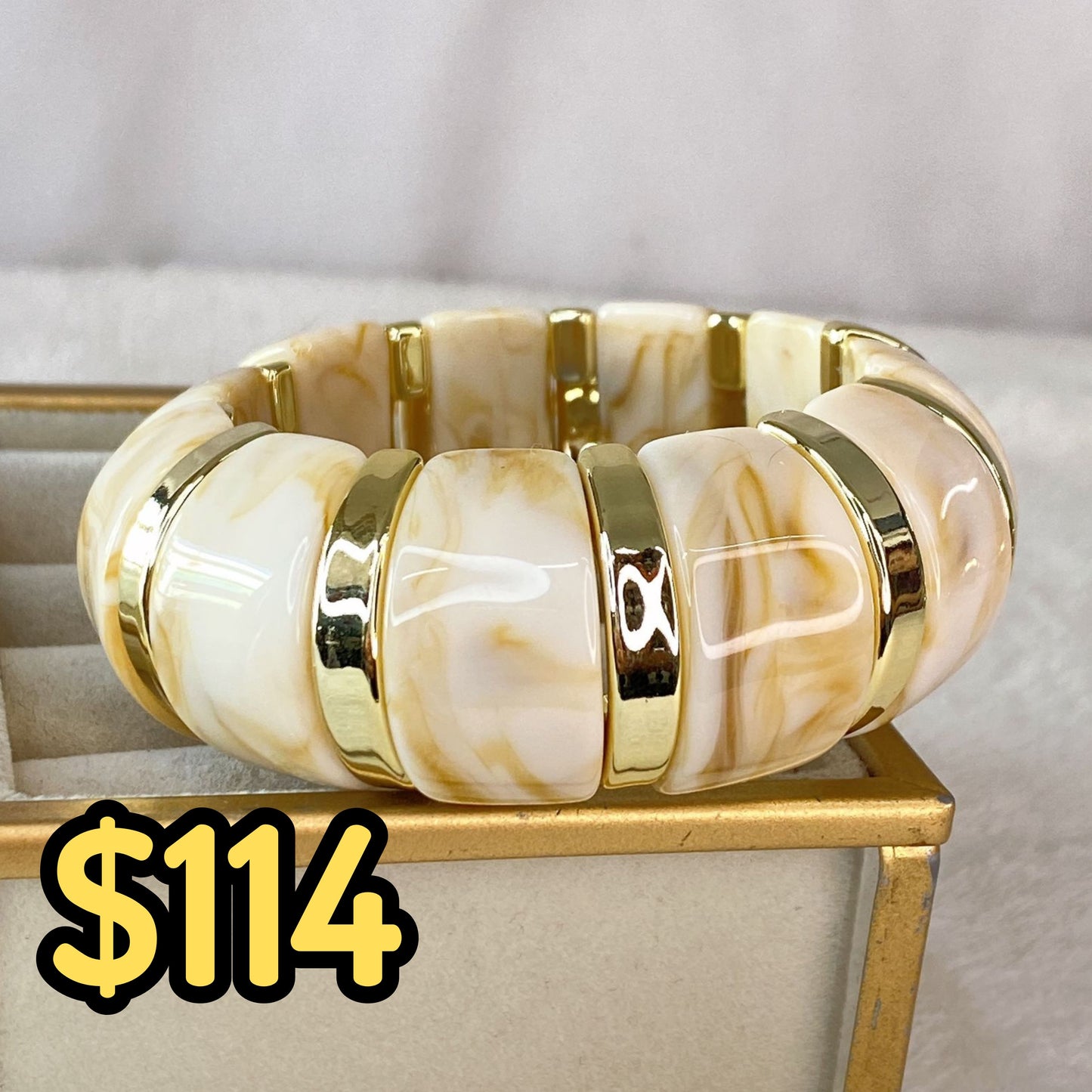 Pulsera de Acrilico PB760-2