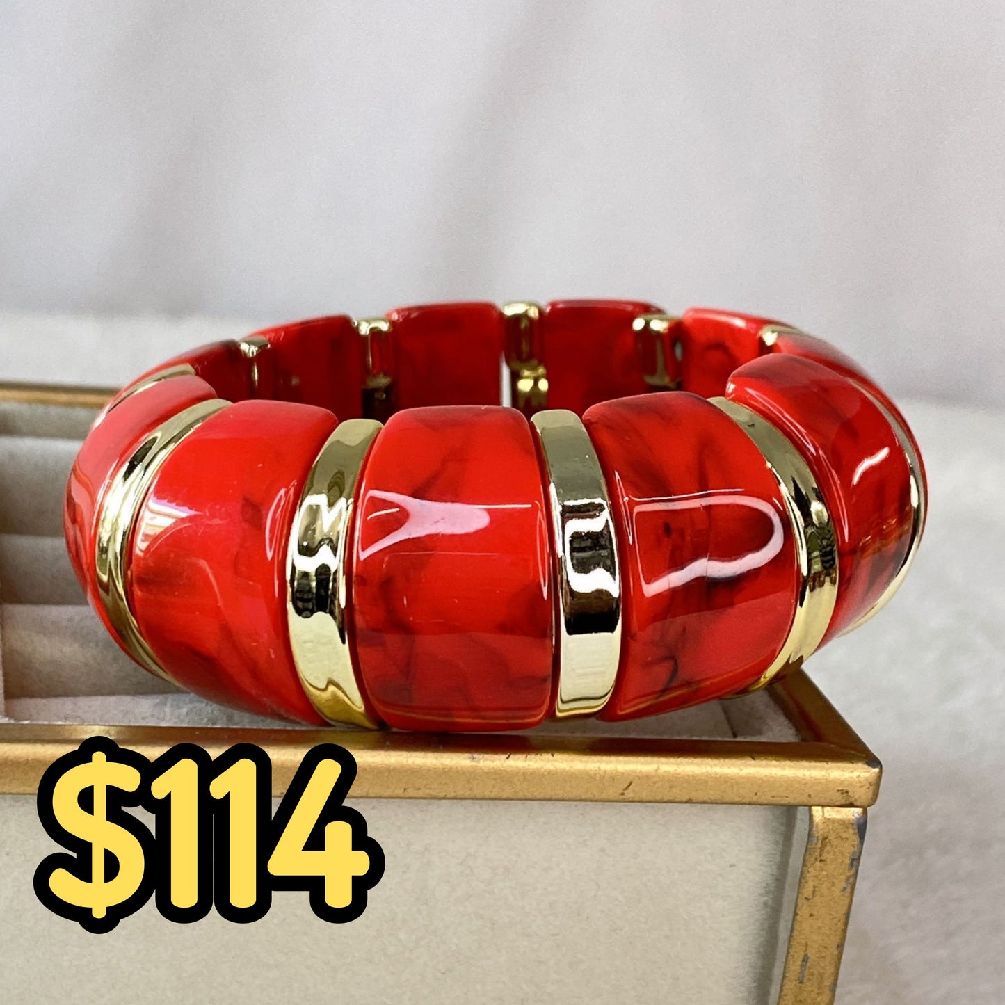 Pulsera de Acrilico PB760-4