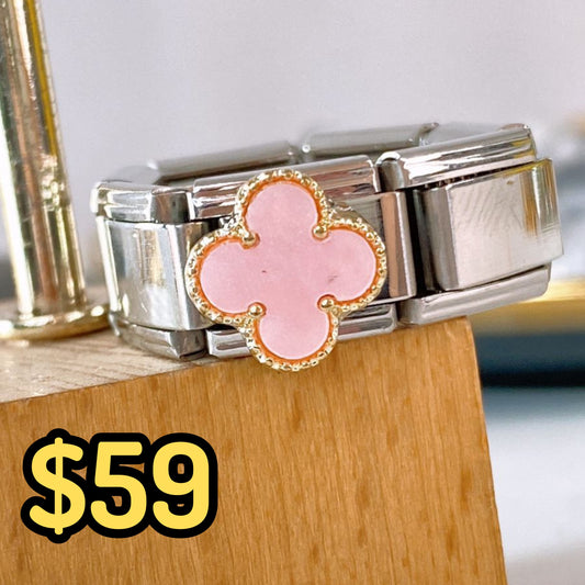 Anillo Italiano de Acero Inoxidable Ajustable RAI1071-2