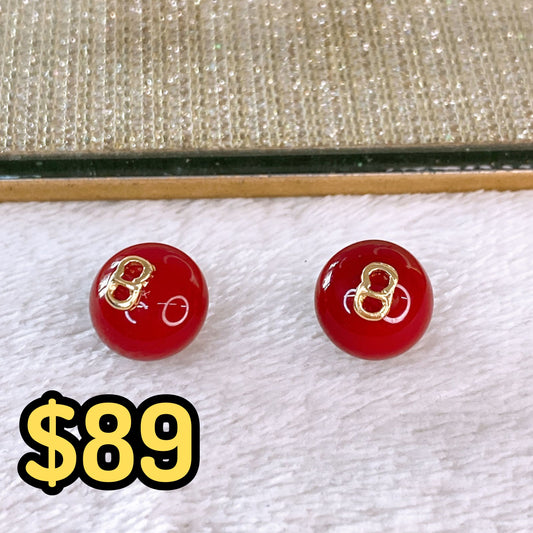 Arete de Chapa de Oro COA2371-1