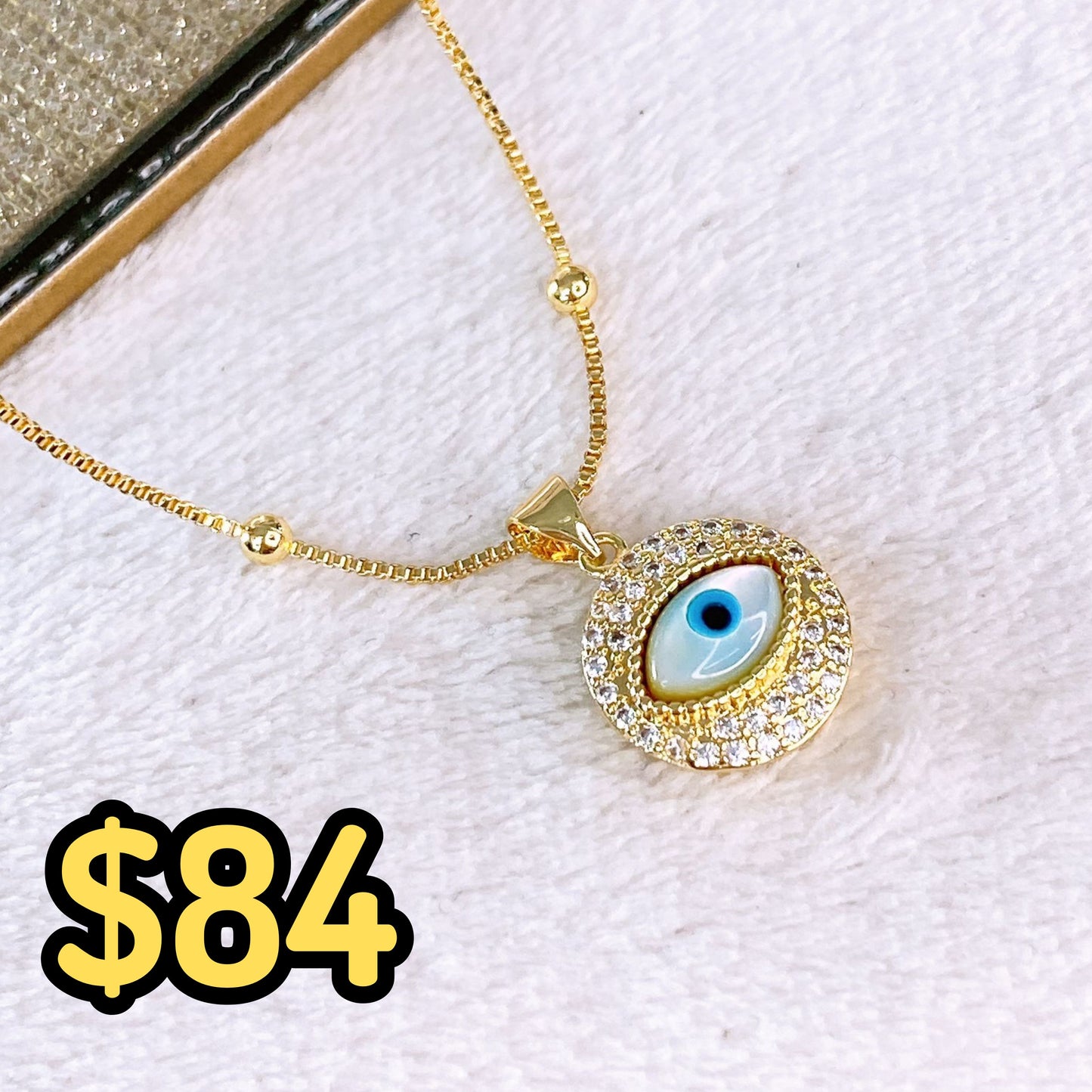 Collar de Chapa de Oro CC2300-1