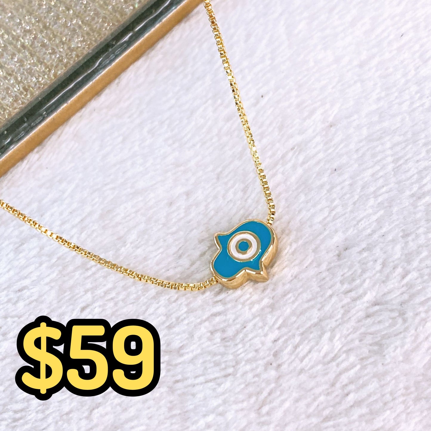 Collar de Chapa de Oro CC2303-1