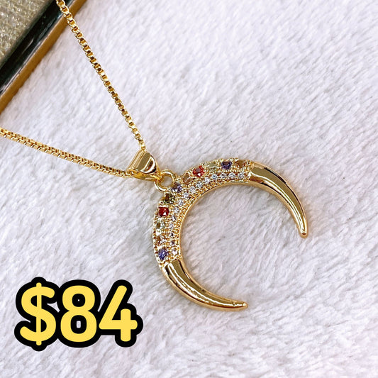 Collar de Chapa de Oro CC2314-1