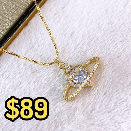 Collar de Chapa de Oro CC2315-1