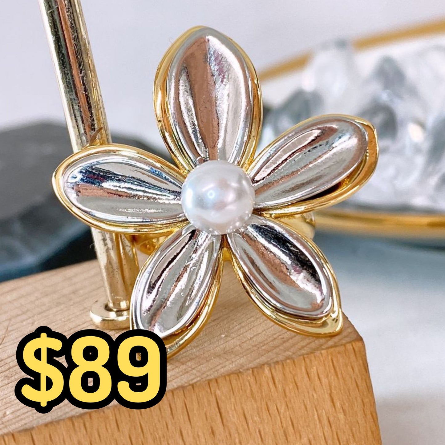 Anillo de Chapa de Oro Ajustable ACO1548-1