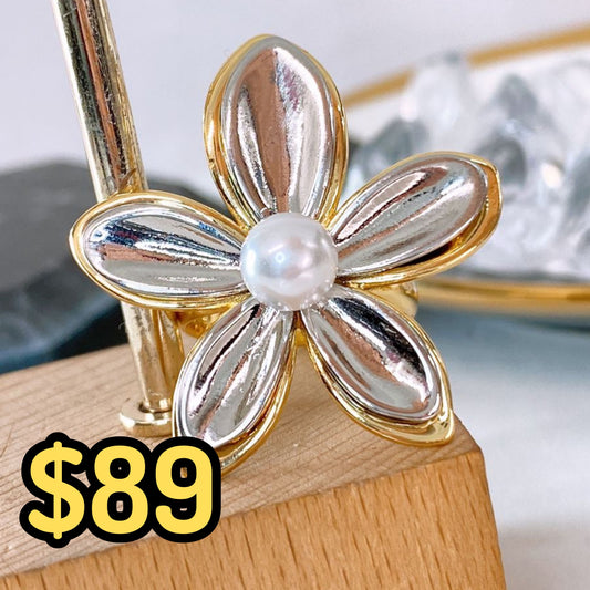 Anillo de Chapa de Oro Ajustable ACO1548-1