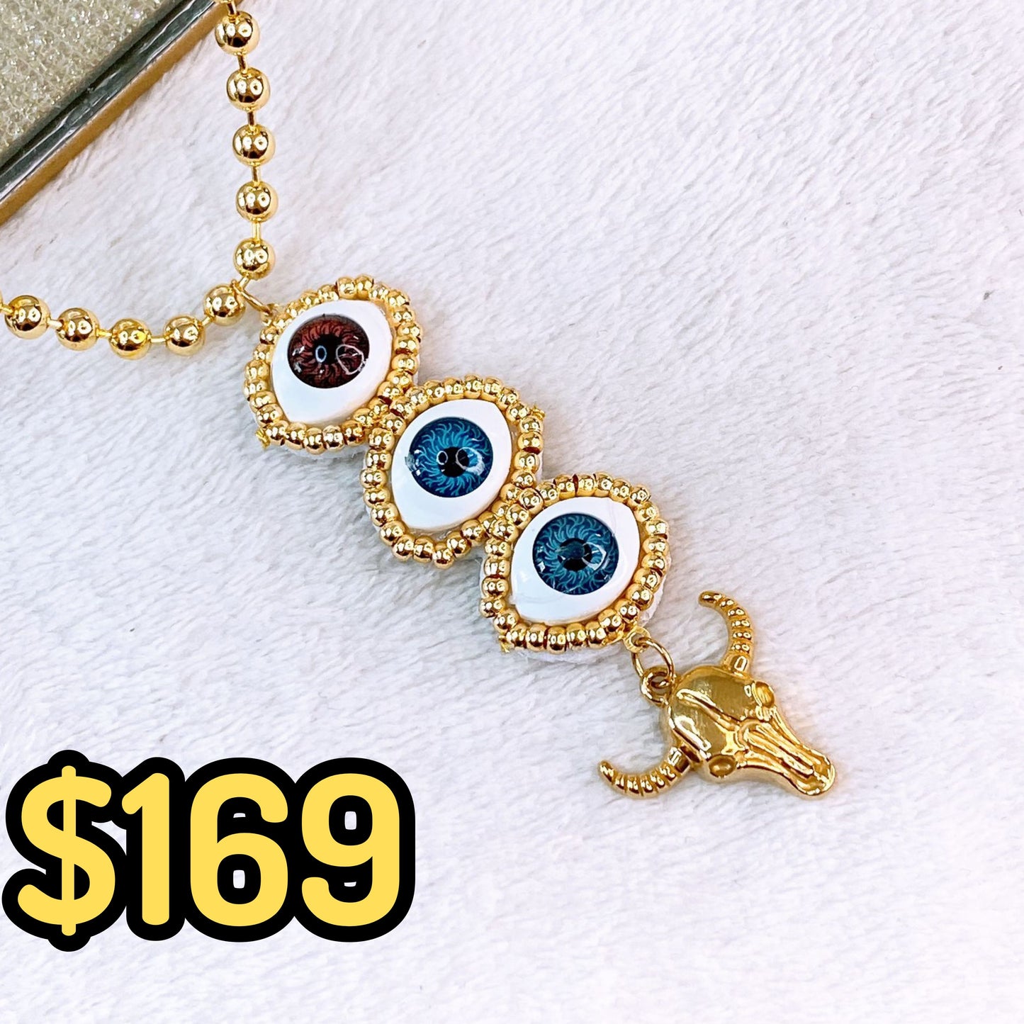 Collar y Dijes de Chapa de Oro CC2347-1