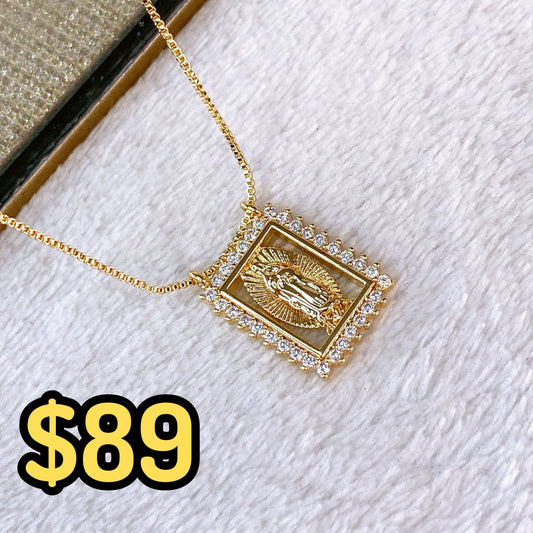 Collar de Chapa de Oro CC2356-1