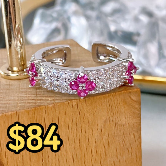 Anillo de Chapa de Oro Ajustable ACO1596-4