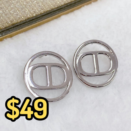 Arete de Chapa de Oro COA2442-2