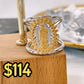 Anillo de Acero Inoxidable Ajustable RAI1143-3