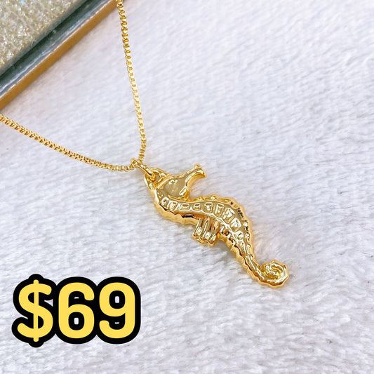 Collar de Chapa de Oro CC2375-1