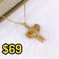 Collar de Chapa de Oro CC2400-1