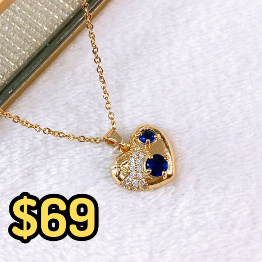 Collar de Chapa de Oro CC2402-3