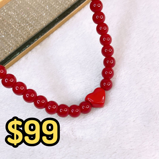 Collar de Perlas de Resina CB896-1