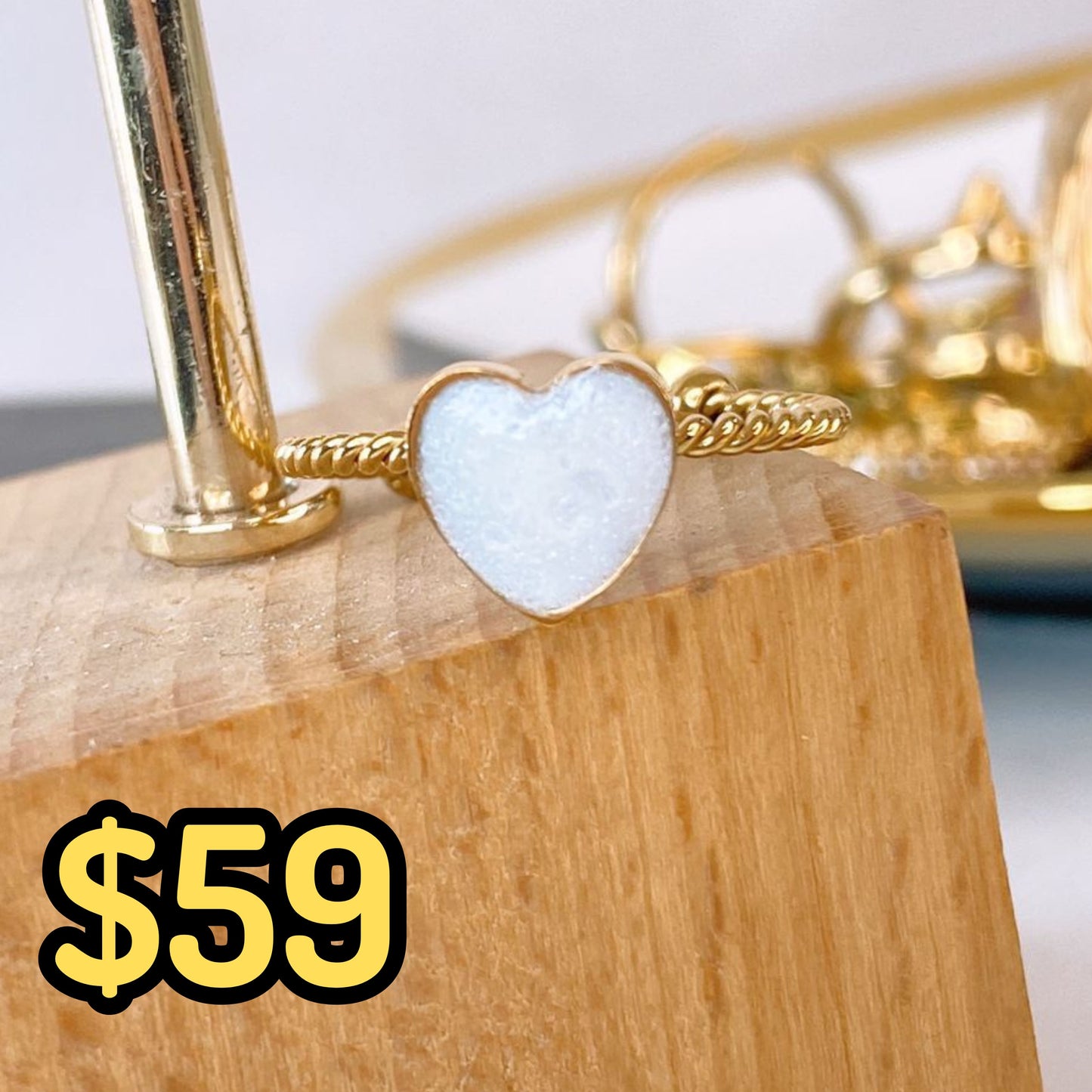 Anillo de Acero Inoxidable Ajustable RAI1184-1