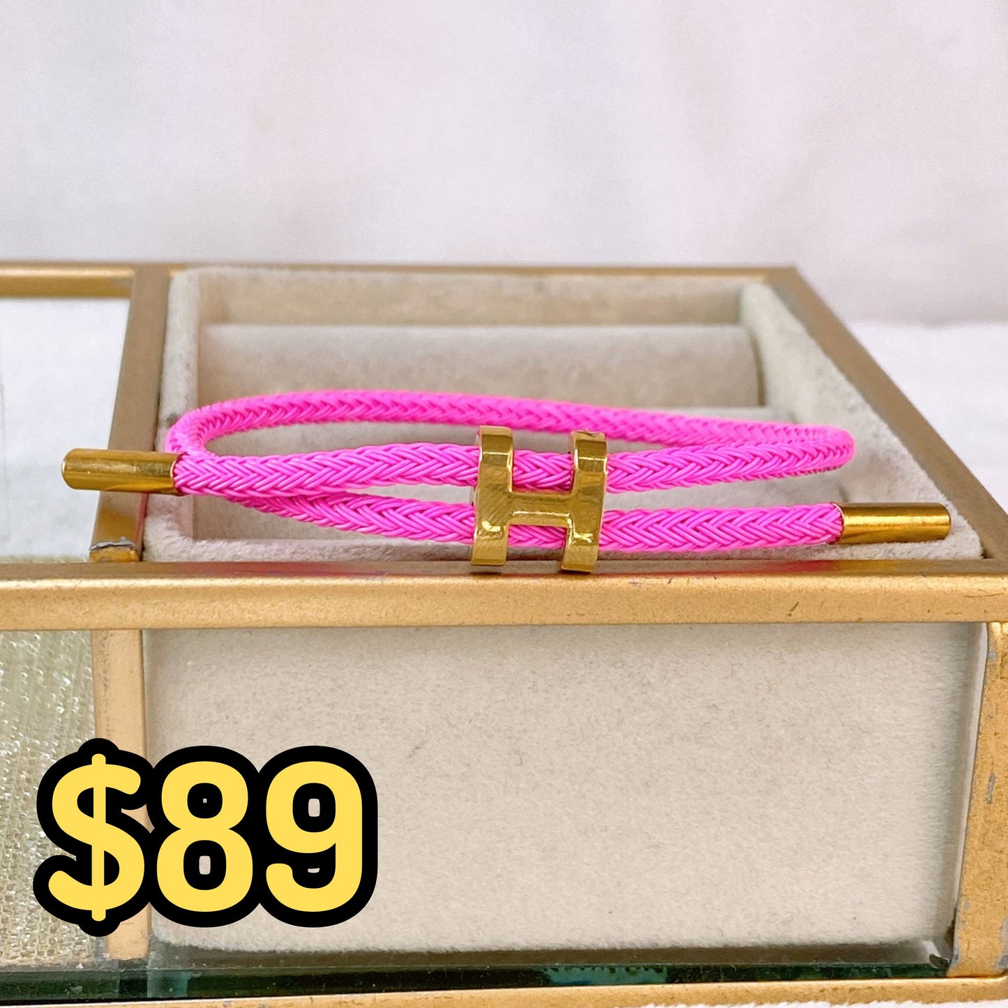 Pulsera Tejida con Hebilla de Acero Inoxidable PAI1383-12