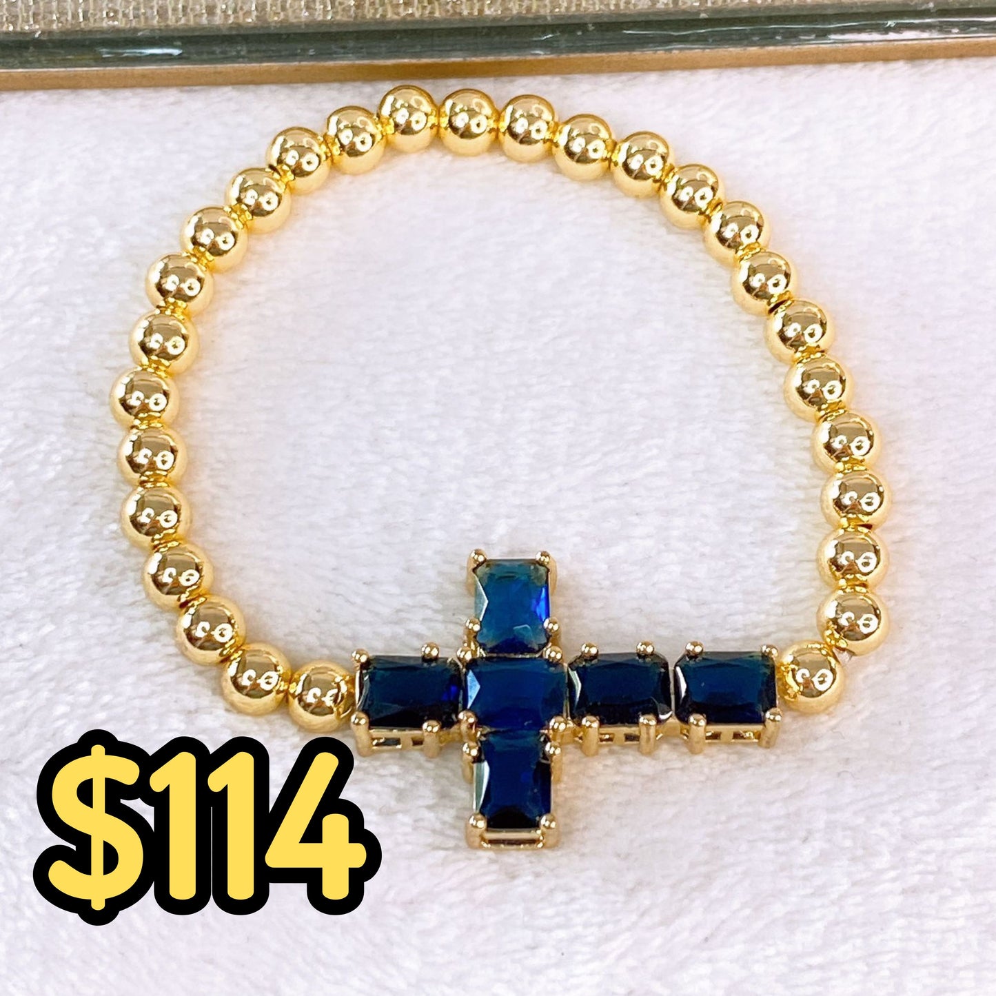 Pulsera de Chapa de Oro COP1720-1