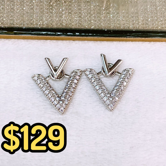 Arete de Chapa de Oro COA2544-2