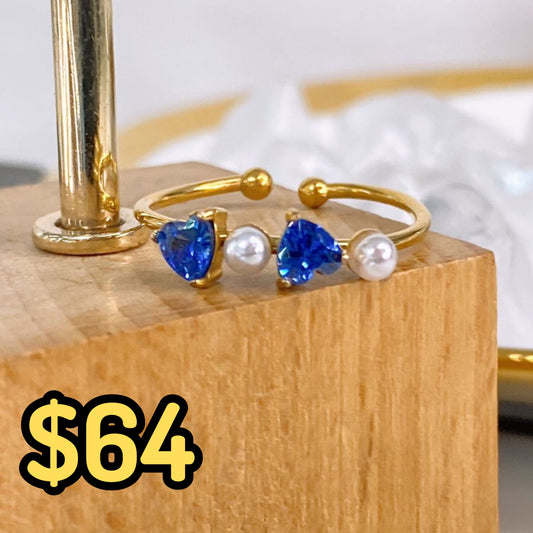 Anillo de Acero Inoxidable Ajustable RAI1199-1