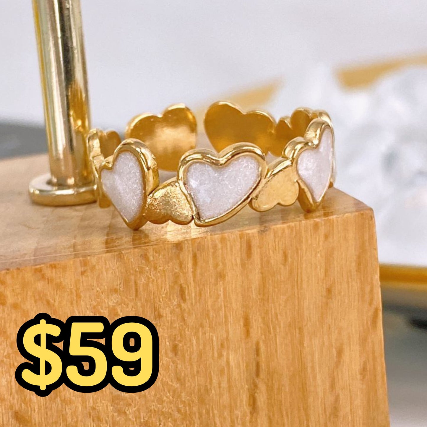 Anillo de Acero Inoxidable Ajustable RAI1206-1