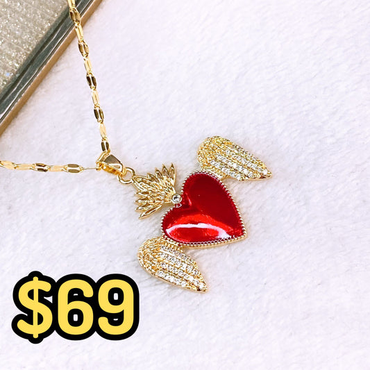 Collar de Chapa de Oro CC2428-1