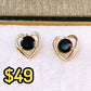 Arete de Chapa de Oro COA2550-1