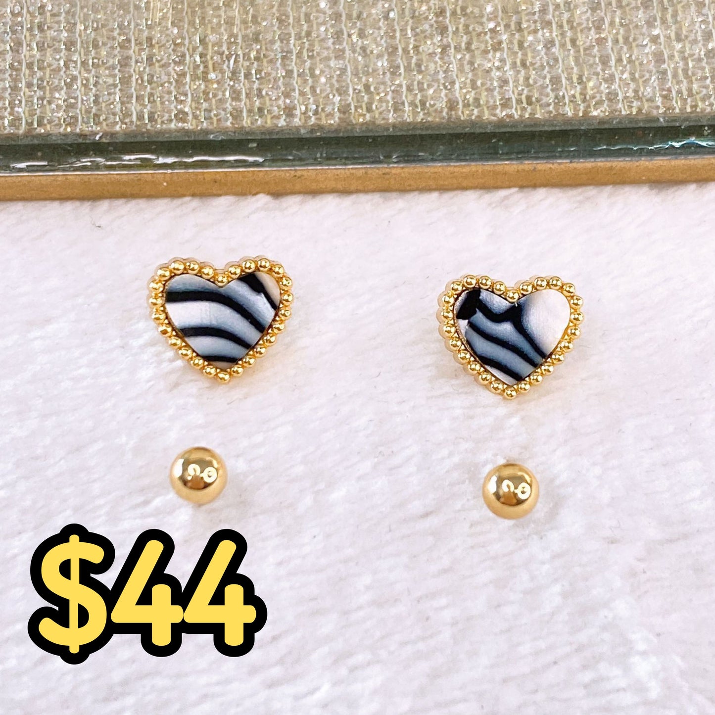 Set de Aretes de Acero Inoxidable AAI2524-1