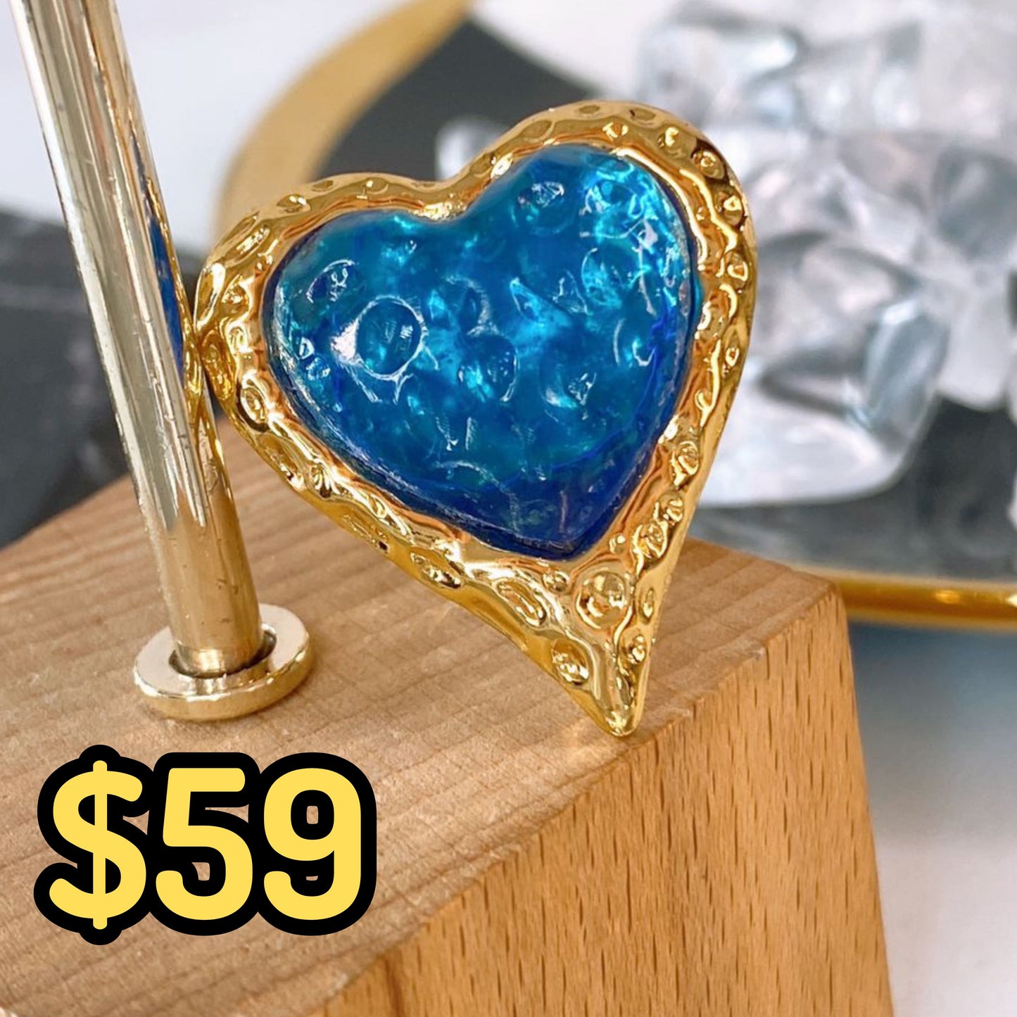 Anillo de Acero Inoxidable Ajustable RAI1217-1