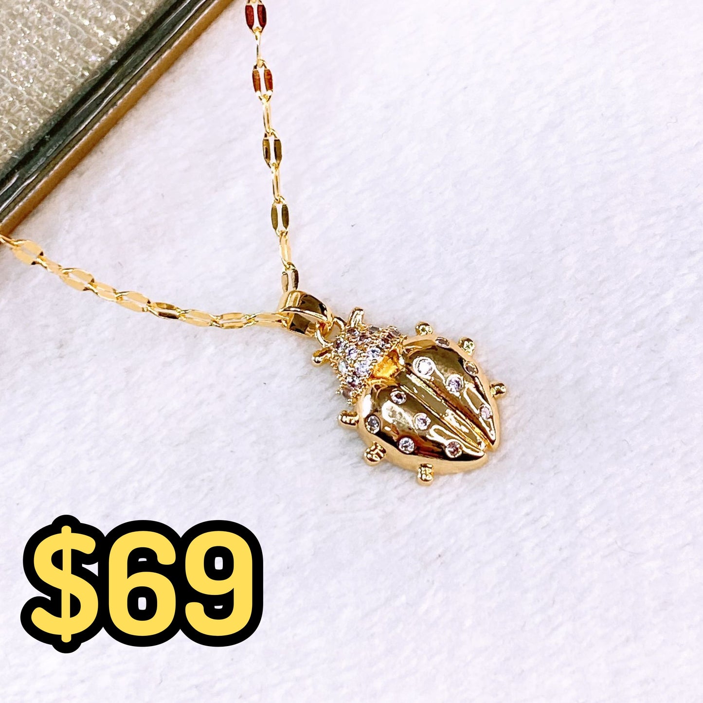 Collar de Chapa de Oro CC2439-1