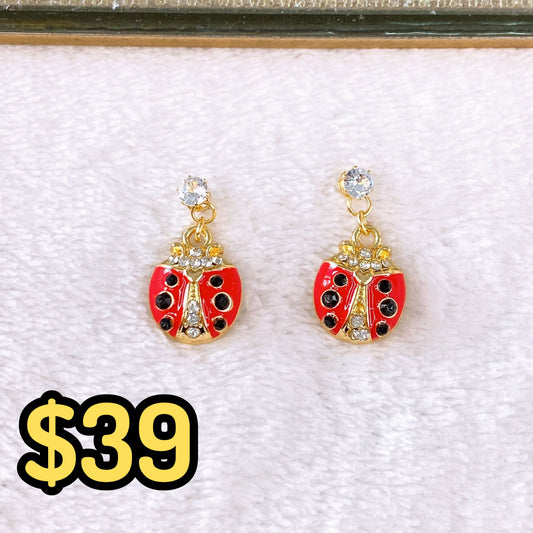 Arete de Chapa de Oro COA2608-1