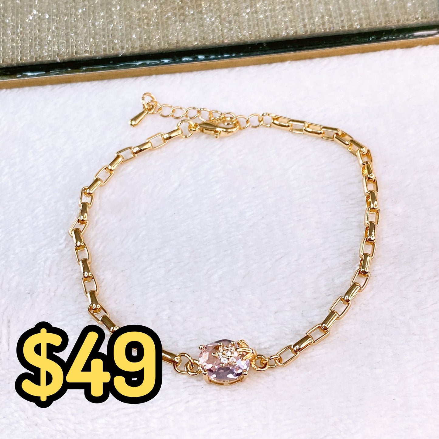 Pulsera de Chapa de Oro COP1738-1