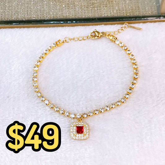 Pulsera de Chapa de Oro COP1739-6