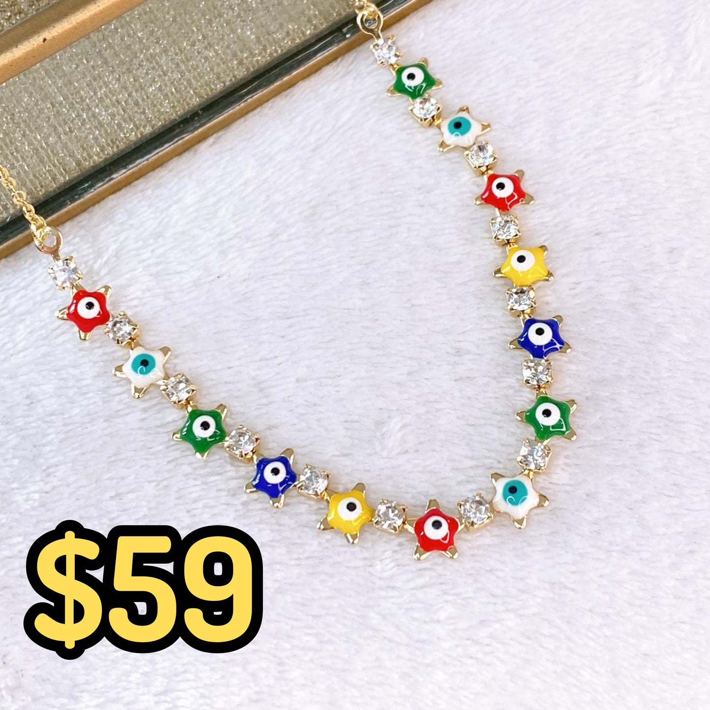 Collar de Chapa de Oro CC2444-1