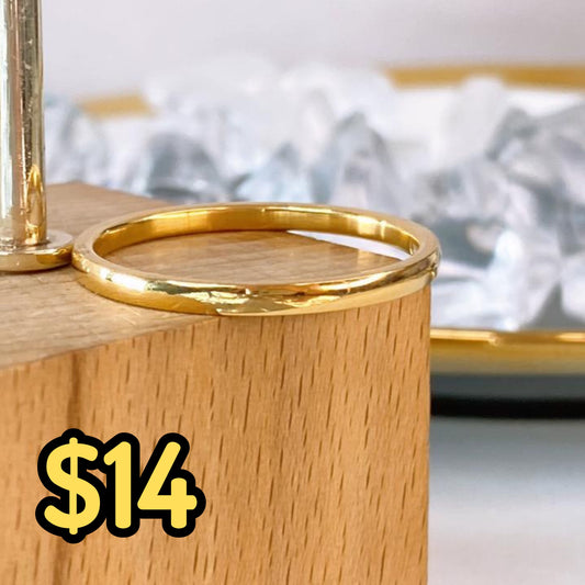 Anillo de Acero Inoxidable Talla #11 RAI1223-11