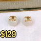 Arete de Chapa de Oro COA2628-1