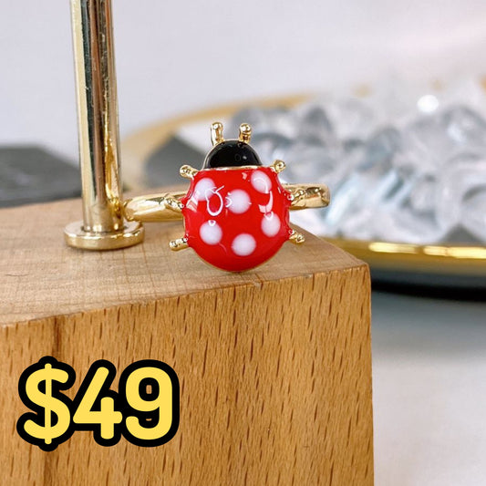 Anillo de Oro Laminado Ajustable ACO1655-1