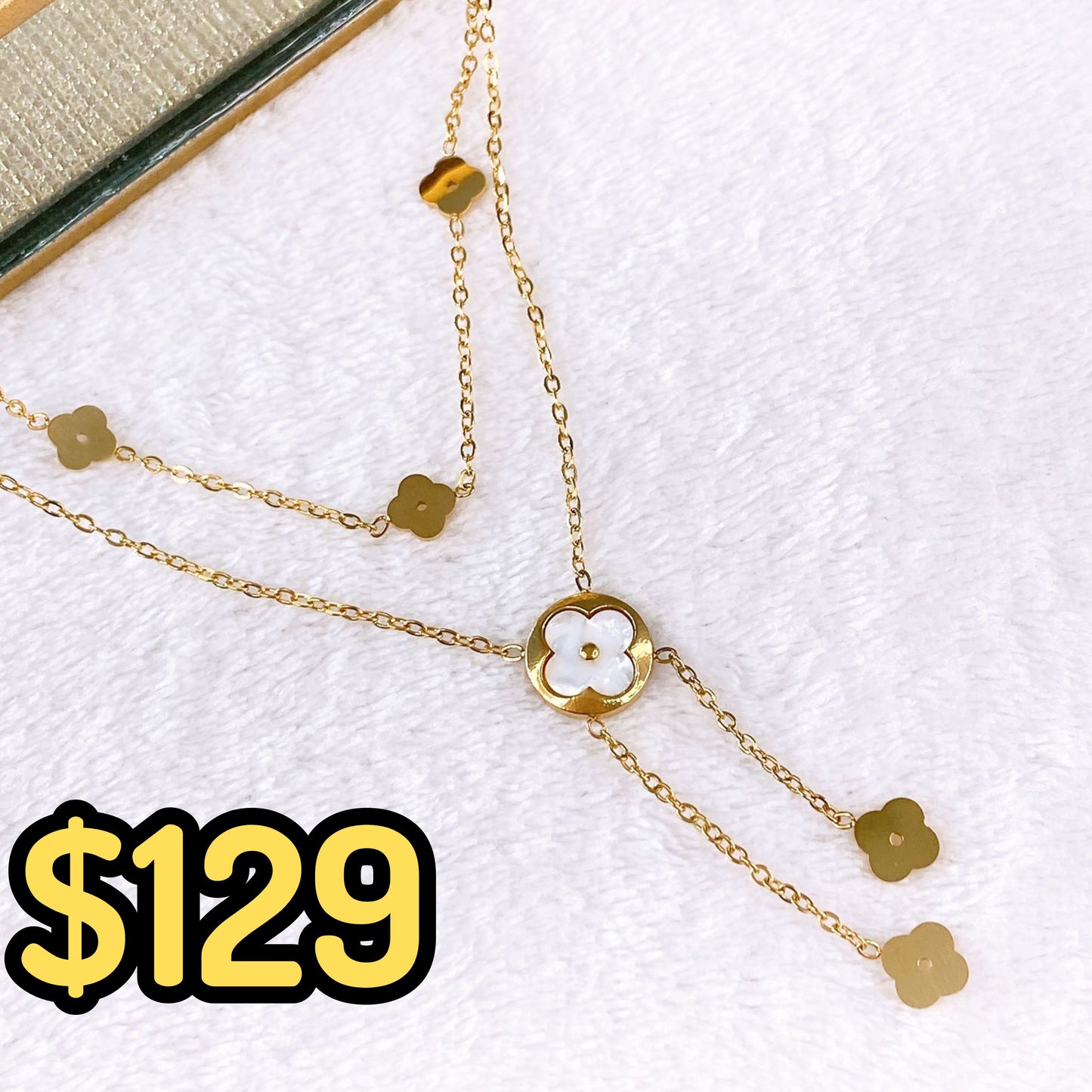 Collar Doble de Acero Inoxidable CAI3160-1
