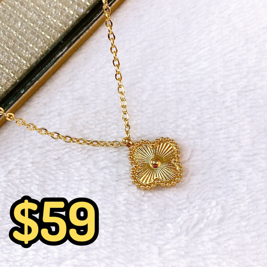 Collar Doble de Acero Inoxidable CAI3161-1