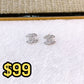 Arete de Chapa de Oro COA2641-2