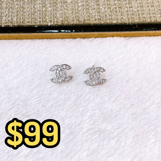 Arete de Chapa de Oro COA2641-2
