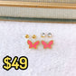 Set de Aretes de Acero Inoxidable AAI2706-3