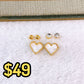 Set de Aretes de Acero Inoxidable AAI2707-2
