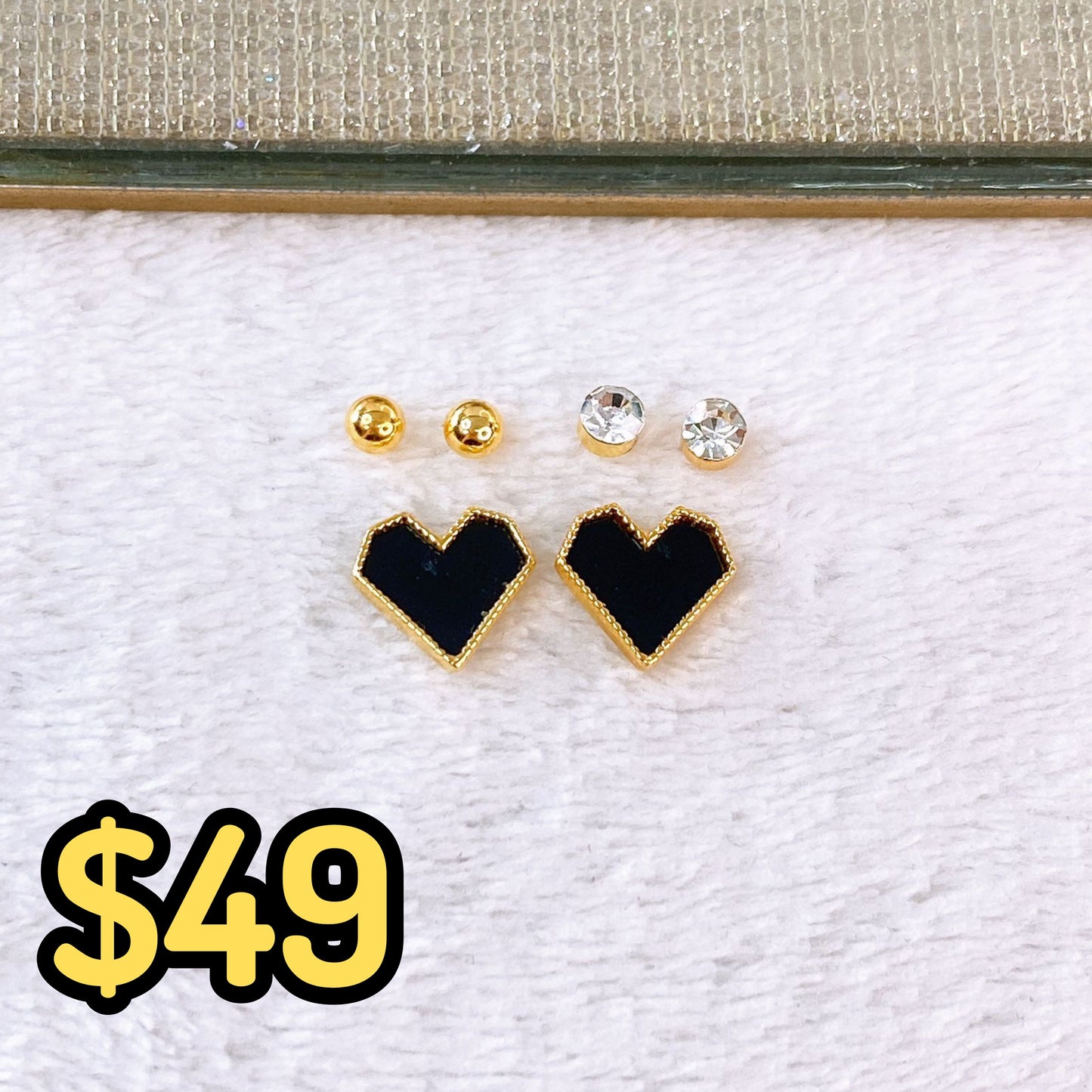 Set de Aretes de Acero Inoxidable AAI2707-7