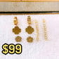 28-4-26 Set de Aretes de Acero Inoxidable AAI2710-5