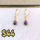 Arete de Chapa de oro COA2697-7