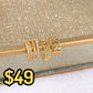 Set de Aretes de Oro Laminado COA2710-1