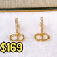 Arete de Chapa de Oro COA2713-1