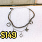Pulsera Doble de Acero Inoxidable PAI1541-2